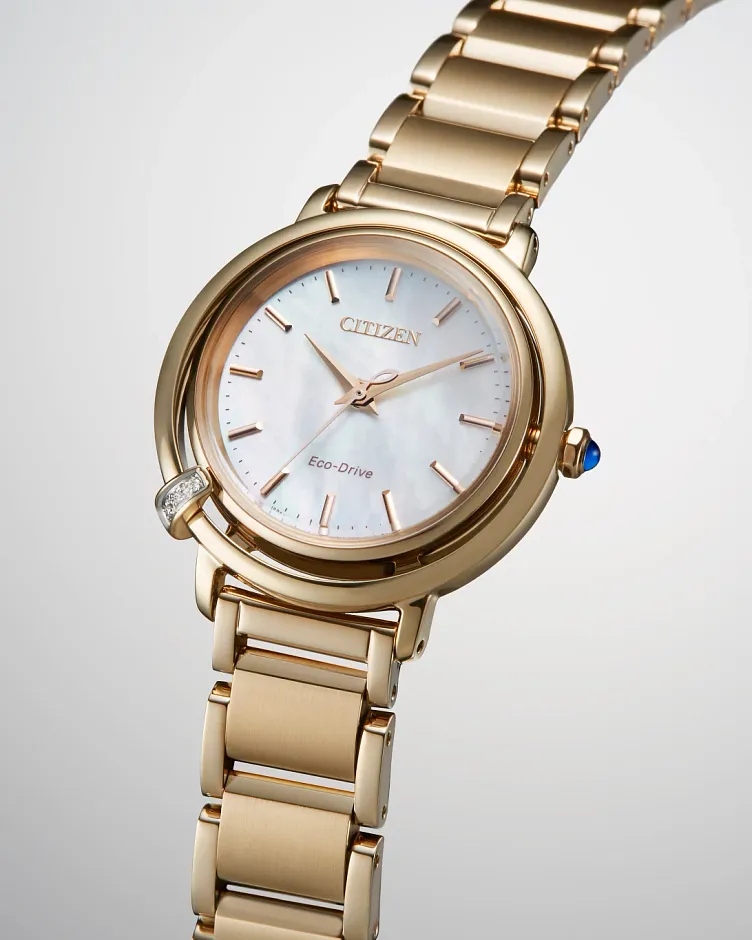 Citizen L Arcly White Dial Stainless Steel Bracelet EM1098-68D Citizen L Arcly White Dial Stainless Steel Bracelet EM1098-68D